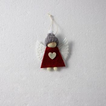 Decoración Navideña Colgante con Sombrero