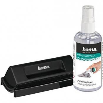 Set di Pulizia per Dischi in Vinile Hama con Spazzola e Detersivo 100 Ml