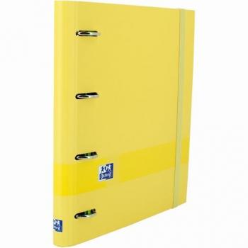 Carpeta Oxford Europeanbinder 4 Anillas A4+ Banana