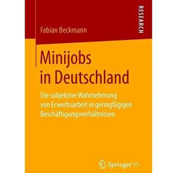 Minijobs in Deutschland: Die subjektive Wahrnehmung von Erwerbsarbeit in geringfügigen Beschäftigungsverhältnissen