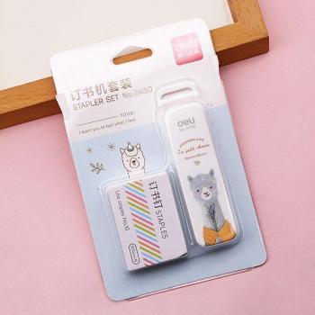 1pc Kawaii Mini Stapler with 800 Staples