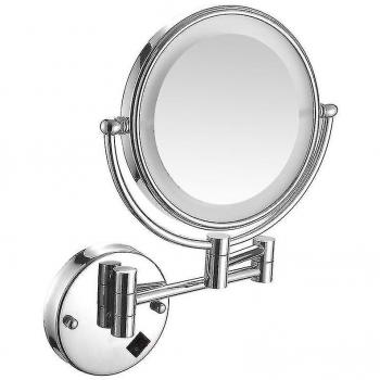 Miroir Mural Argent Éclairé 7x