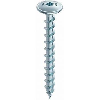 Vis Heco-Topix tête ronde large 6,0x60 zinguée (200 pcs)