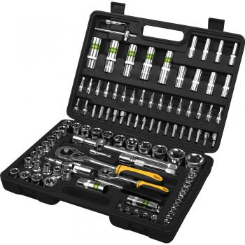 Kit complet de clés à douille Fieldmann FDG 5001‑108R, 108 pièces