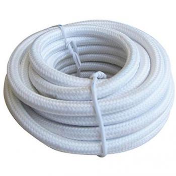 Câble textile blanc 4 mètres 2x0,75 mm²
