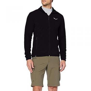 Salewa Herren Fleecejacke PLOSE 5 PL M FZ, Black Out, Größe 46/S