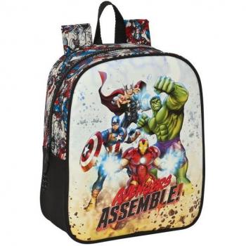 SAFTA MOCHILA GUARDERIA ADAPTABLE CARRO AVENGERS FOREVER 22x27x1cm