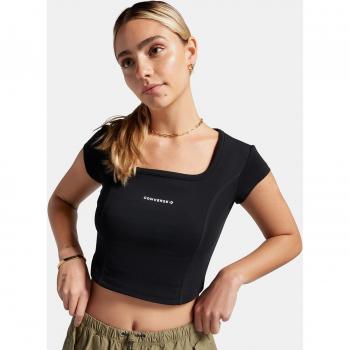 Camicia in Stile Corsetto Nero Converse
