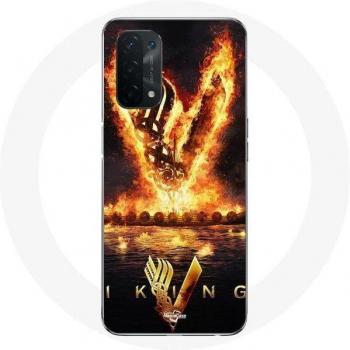 Oppo A54 5G Black Protector – Vikings Series 6 „V-Fire Sword“ Edition