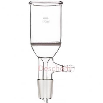 Embudo Buchner 60 ml para filtración al vacío
