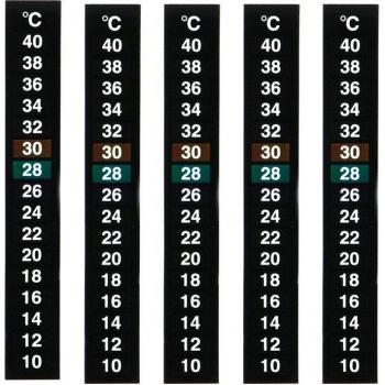Temperature Monitoring Sticker for Fish Tanks (10-40°C)