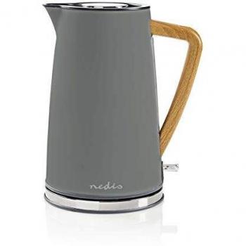 Nedis KAWK510EGY 1,7 Liter Wasserkocher Grau