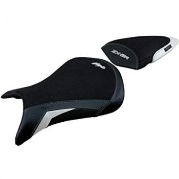 Kawasaki ZX 6R 05‑06 Sella UltraGrip 1WH Bianco Logo