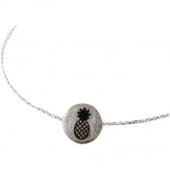 Silbernes Ananas-Armband