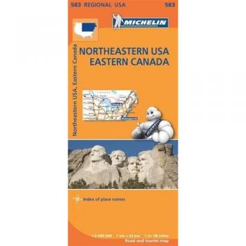 Northeastern USA, Eastern Canada 1:2.400.000