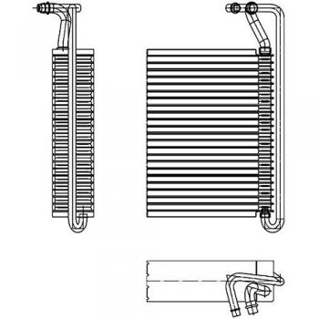 Unità Evaporatore BEHR Hella 8FV 351 330-501 Elite