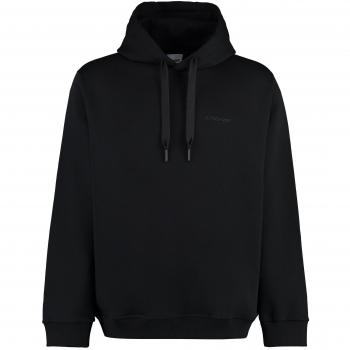 Burberry Black Hoodie for Men, Equestrian Knight, Large