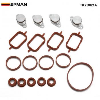 EPMAN 4 x 22mm Swirl Flap Bungs with O-Ring for BMW Intake Manifold