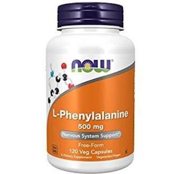 500 mg L‑Phenylalanine, 120 Veg Capsules – NOW Foods