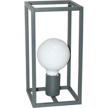 Lampe d'appoint industrielle et rétro Sigalo Gris, base E27