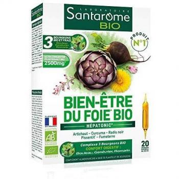 Bien-être du foie Hépatonic bio 20 ampoules