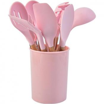 Set d'ustensiles de cuisine en silicone 12 pièces