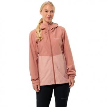 Jack Wolfskin WEILTAL 2L Damen-Kapuzentragbare Hardshell Jacke