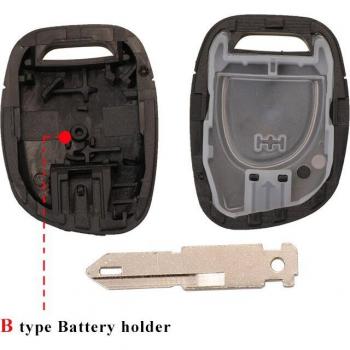 Jingyuqin Remote NE73 Blade Key Shell Cover Case for RENAULT Master