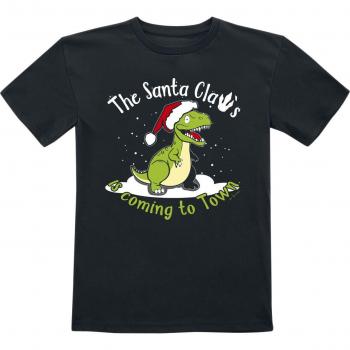 Camisa Lúdica con Texto – Santa Claw's – 104 164 – Infantil – Negra