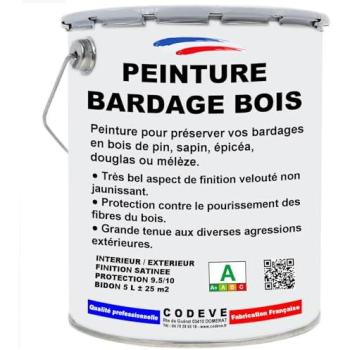 Peinture Bardage Bois Protection Pin Sapin Épicéa Mélèze 5 L