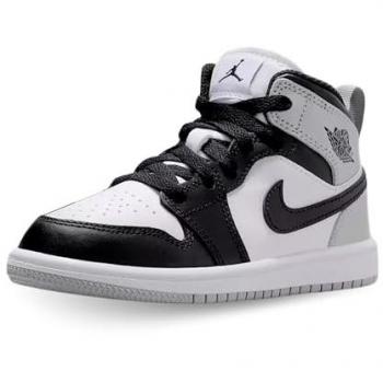 Jordan 1 Mid Bianco Unisex Pelle