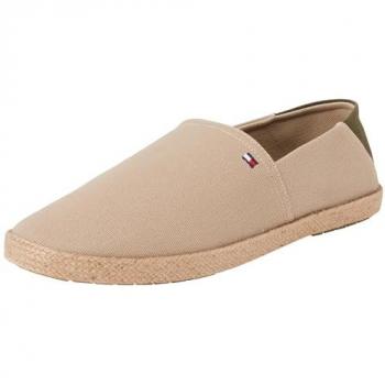 Espadrilles crantées « Drapeau » de Hilfiger – style Core Textile beige 42
