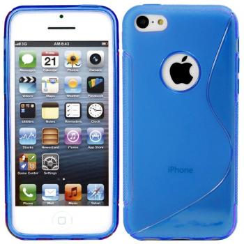 Etui Gel Silicone S-Line ÉbBestStar – iPhone SE 5S 5 (Bleu)