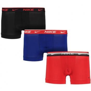 Boxer Nike Trunk 3 Pezzi Rosso Blu Nero S