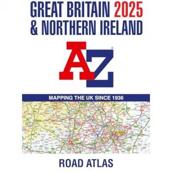 Great Britain & Northern Ireland A-Z Road Atlas 2025 (A3 Paperback)