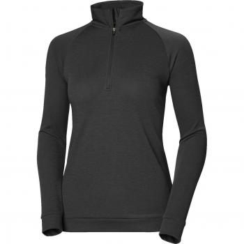 Maglietta Helly Hansen Inshore a Manica Larga con Cerniera Mezza