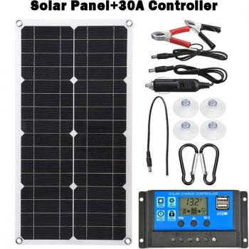 PowerSun 50W USB Solar