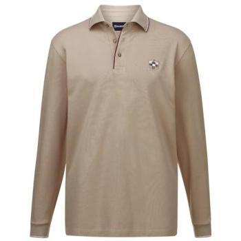 Langarm‑Poloshirt MILANVETZO – 100 % Baumwolle CO., regular fit