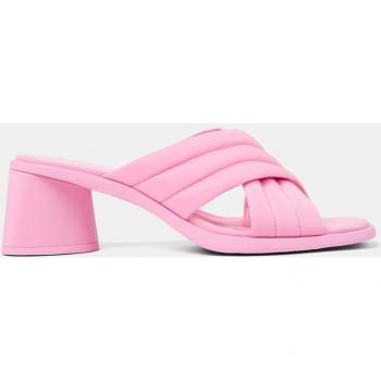 Sandales Femmes Croisées Rose 36