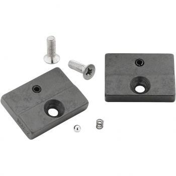 Ricambi per pinza Hazet 1932-2/6: Ganasca 30 mm, 2 viti e 2 spine elastiche