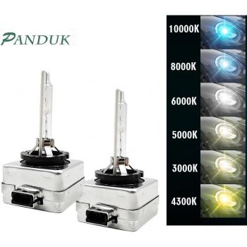 PANDUK 2PCS 12V 35W D1S HID Xenon Headlight Lamps