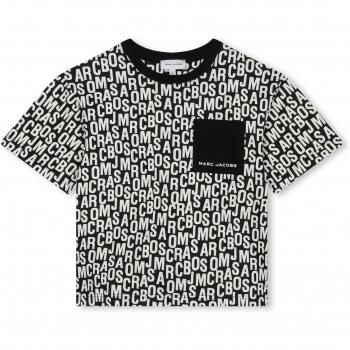 T-shirt Marc Jacobs noir pour bébé à manches courtes
