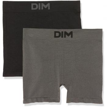 Dim Eco Seamless Boxer X2, Bóxer para Hombre, Gris, Pequeño