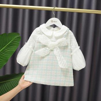Robe Automnale Douce pour Petite Fille