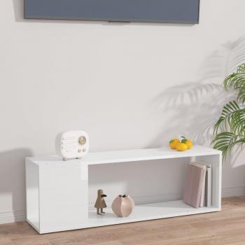 Repisa Dual para TV Bora Bora – Estilo Moderno Blanco