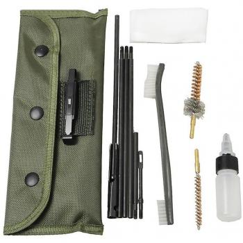 Kit d’Outils de Nettoyage Fusil Kaësí – 10 Brosses en Nylon (.22/5,56 mm)
