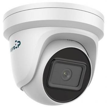 CAMÉRA IP FIXE ECAMIP501 DÔME 4MP – Blanc, Résistance Étanche, Vision Nocturne 30m