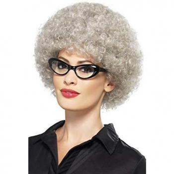 Classic Gray Perm Wig