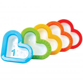 Splashy Heart Cups by Munchkin – Multi‑Color Straining Toys