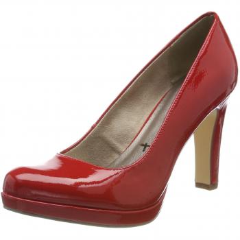 Tamaris Damen Schuhe: Plateau Pumps 22426, Rot, EU 38